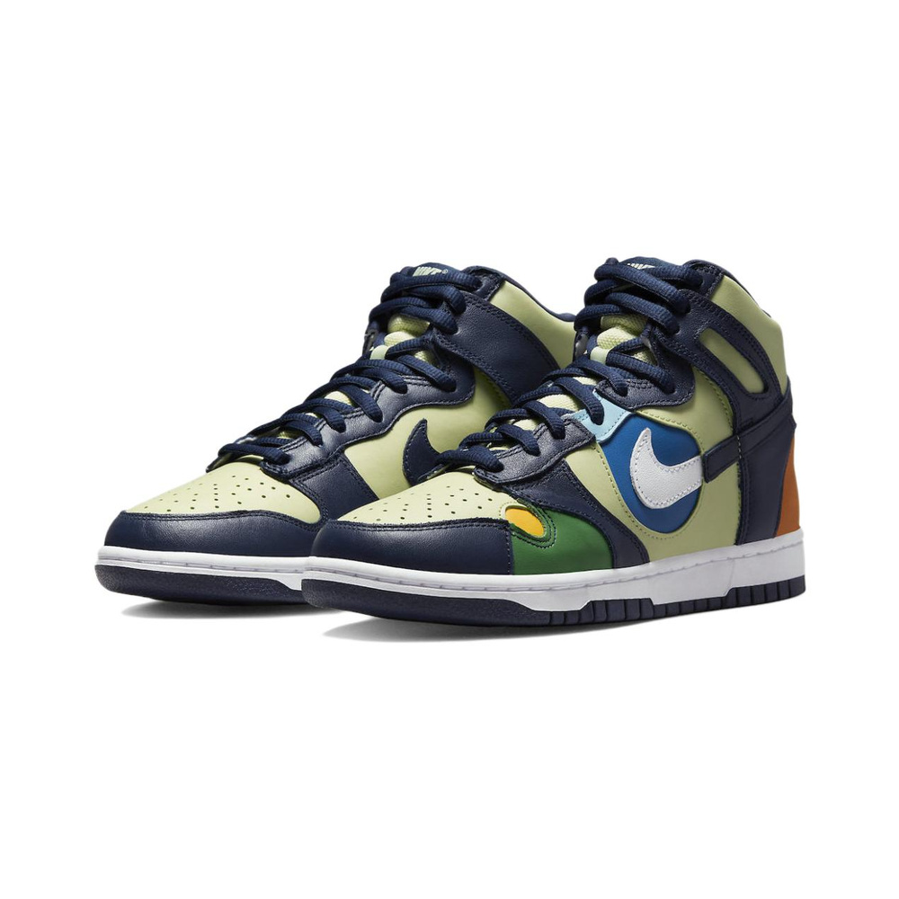 Nike Dunk High 'Sail / Metallic Gold / Fauna Brown' Женские