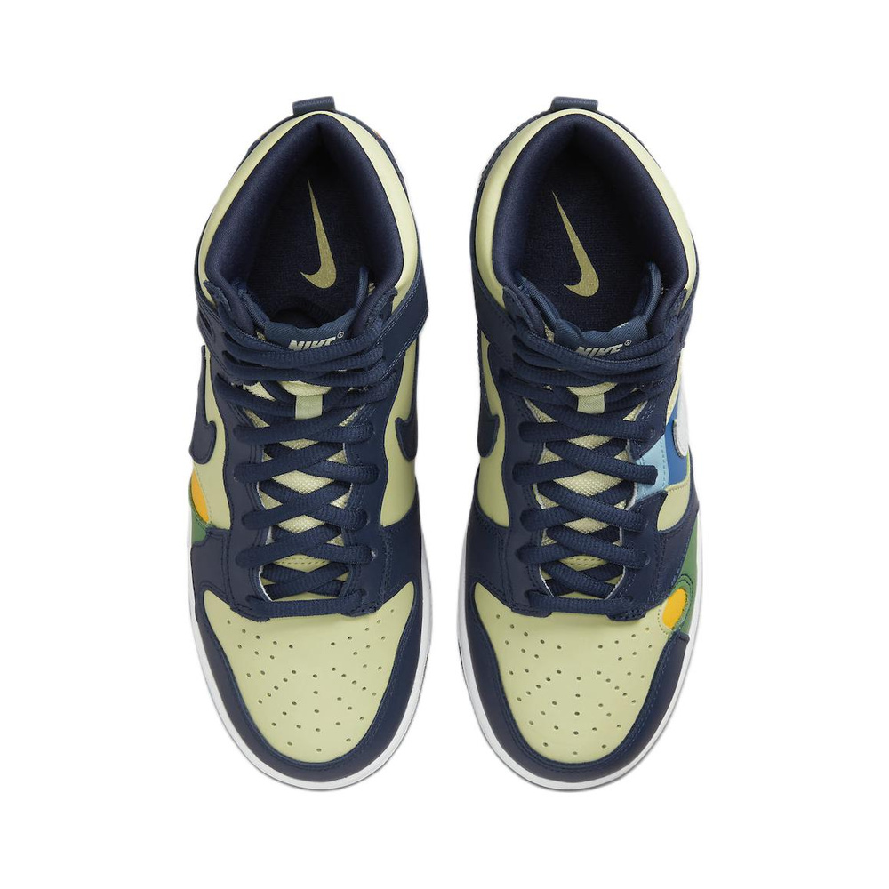Nike Dunk High 'Sail / Metallic Gold / Fauna Brown' Женские