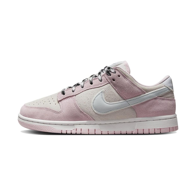 Nike Dunk Low 'Metallic Silver / Sail / Black / Metallic Silver' Женские