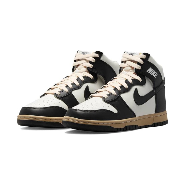 Nike Dunk 'White / Summit White / Gum Light Brown / Black' Женские