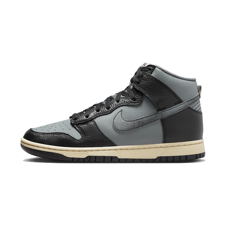 Nike Dunk High 'Black / Hyper Crimson / White / Chrome' Мужские