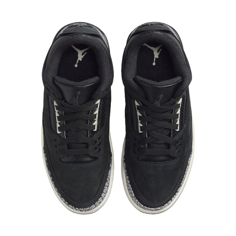Air Jordan 3 'Black / Seaweed / Light Lemon Twist / Black' Женские