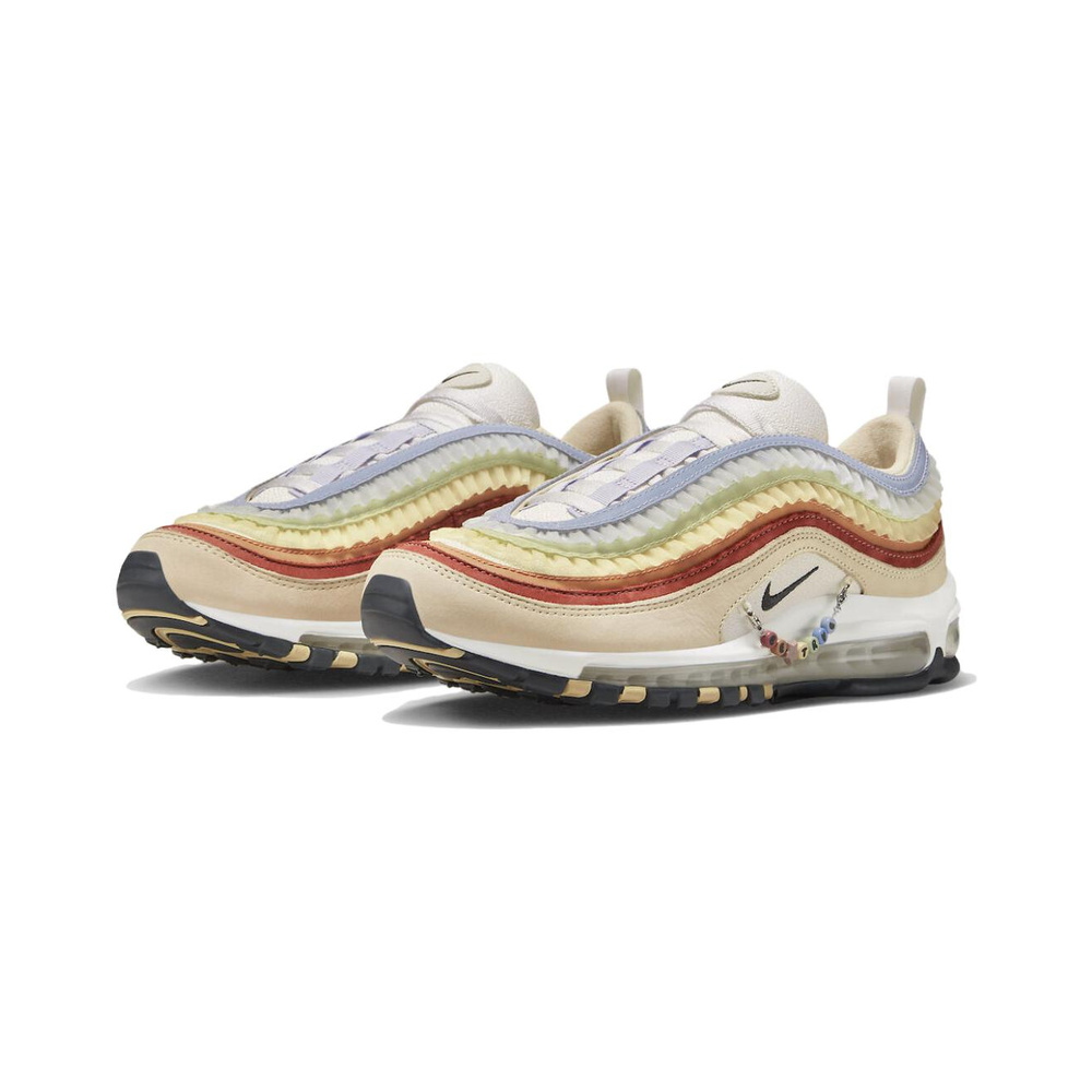Nike Air Max 97 'Metallic Silver / Sail / Black / Metallic Silver' Мужские