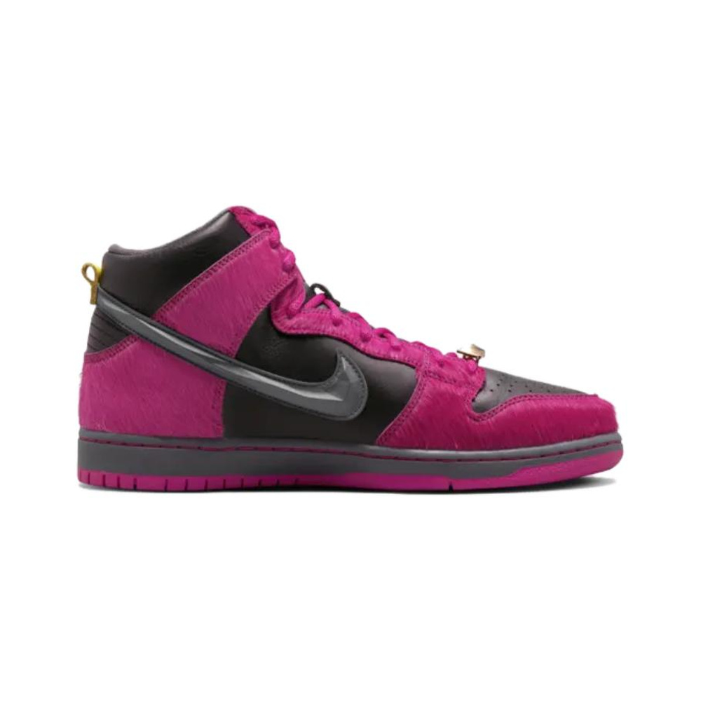 Nike Dunk High 'Metallic Silver / Sail / Black / Metallic Silver' Мужские