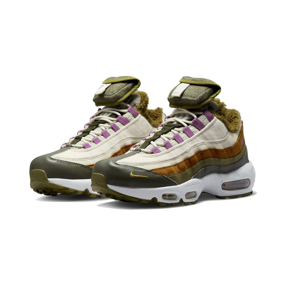 Nike Air Max 95 'Armory Navy / Black / Football Grey / Plum Dust' Мужские