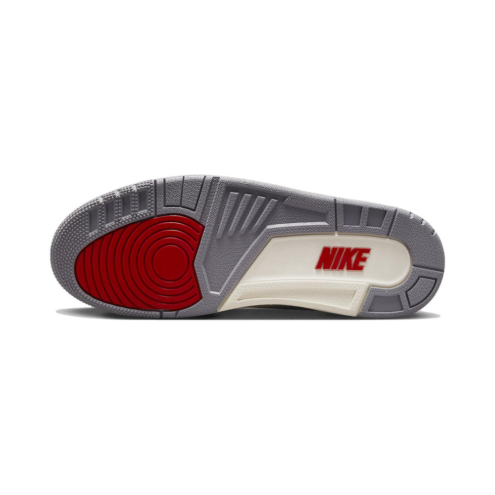 Air Jordan 3 'White / Photon Dust / Metallic Silver / Black' Мужские