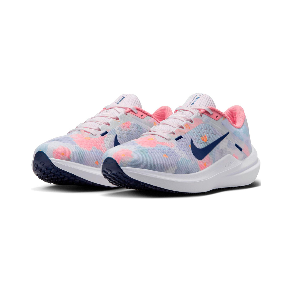 Nike Winflo 'White / Grey Fog / Iron Grey / Metallic Silver' Женские
