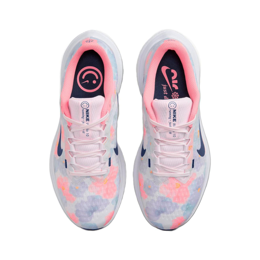 Nike Winflo 'White / Grey Fog / Iron Grey / Metallic Silver' Женские