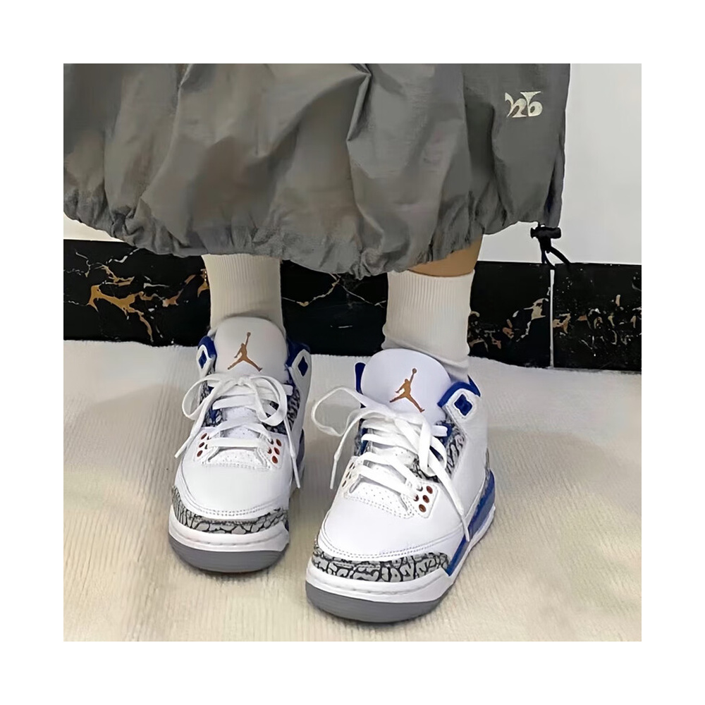 Air Jordan 3 'Summit White / Black / Pure Platinum' Мужские