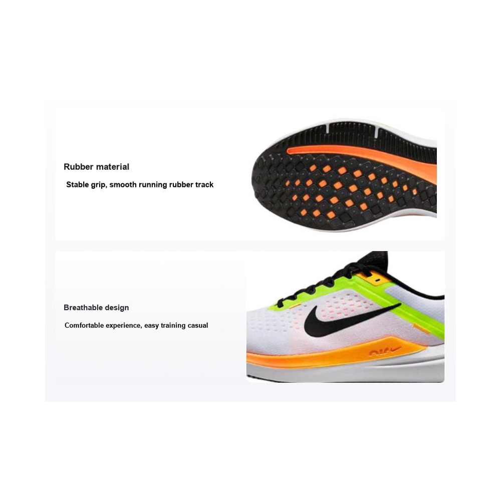 Nike Winflo 'Cool Grey / Lemon Venom / White / Black' Мужские