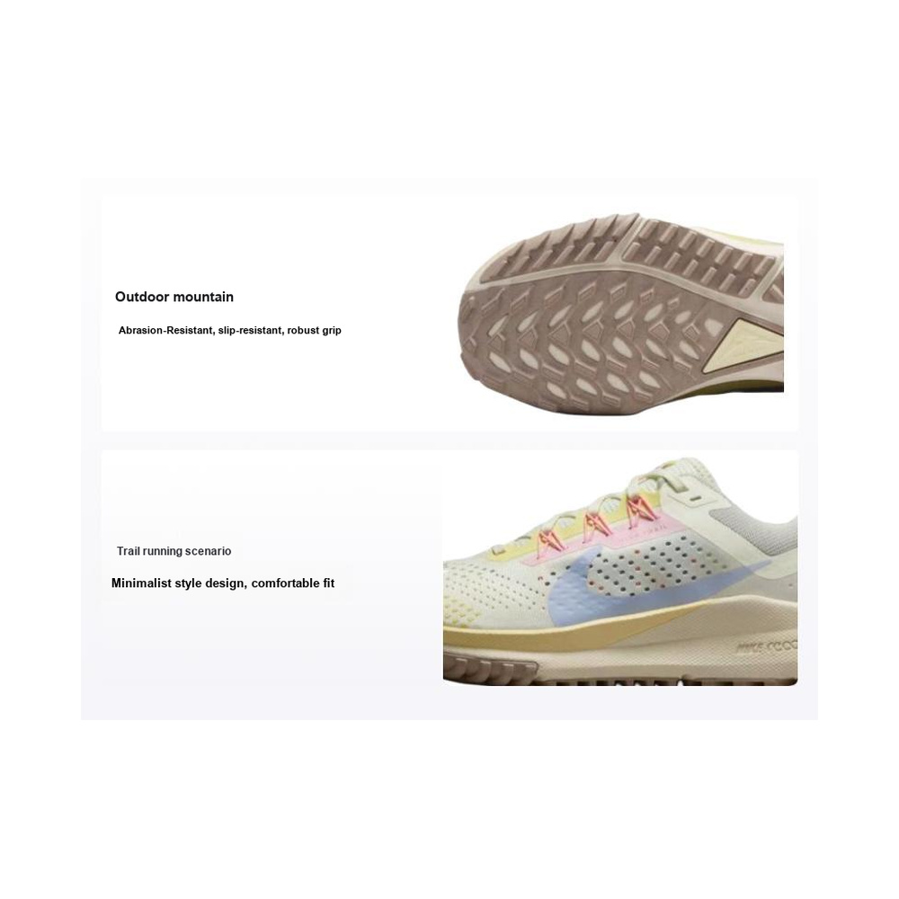 Nike Pegasus Trail 4 'White / Football Grey / Work Blue / Blue Void' Женские