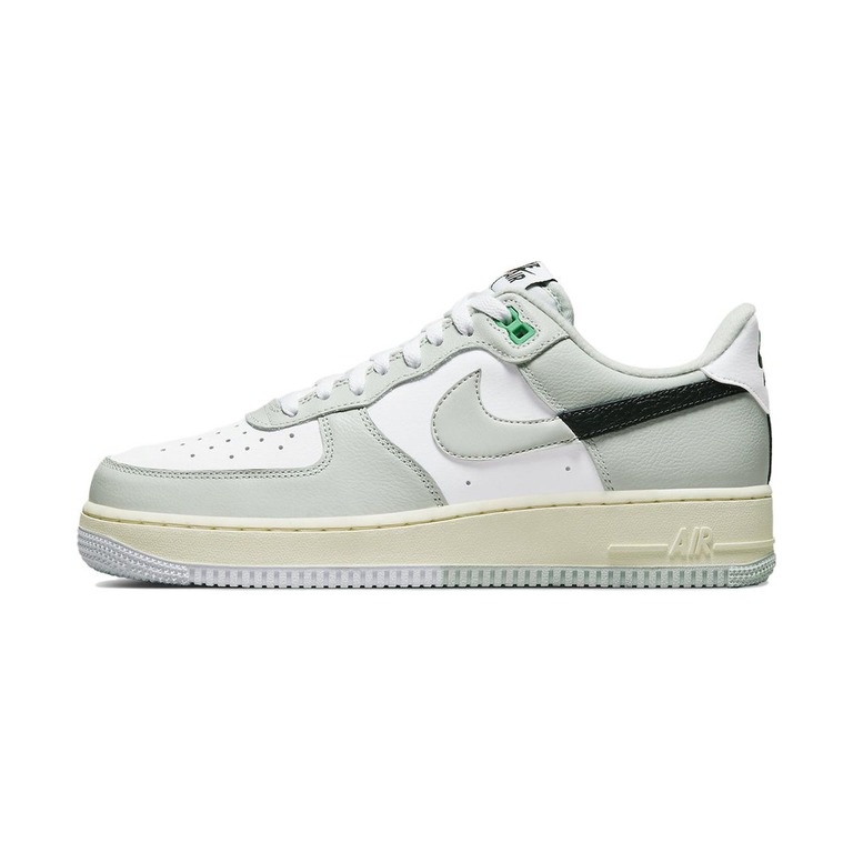 Nike Air Force 1 'Black / Smoke Grey / Sunset Pulse / Metallic Silver' Мужские