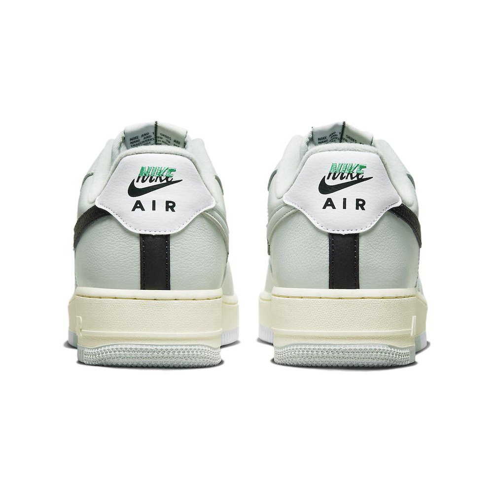 Nike Air Force 1 'Black / Smoke Grey / Sunset Pulse / Metallic Silver' Мужские