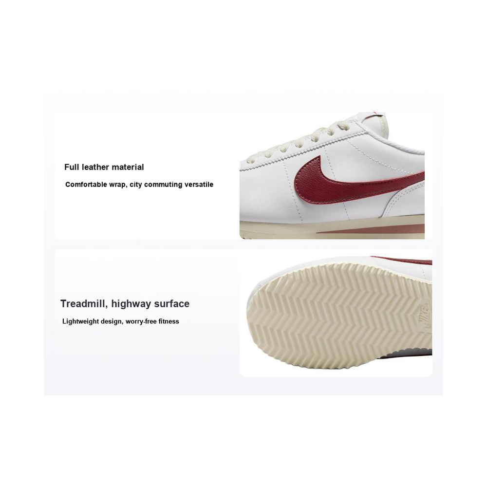 Nike Cortez 'Coconut Milk / Light Khaki / Gum Light Brown / Metallic Silver' Женские
