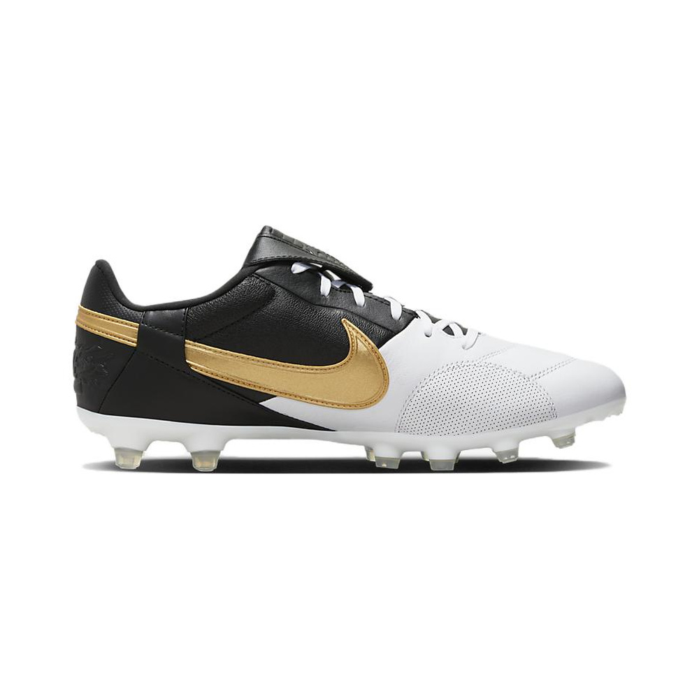 Nike Premier 3 FG 'White / Black / Metallic Silver / Racer Blue' Мужские