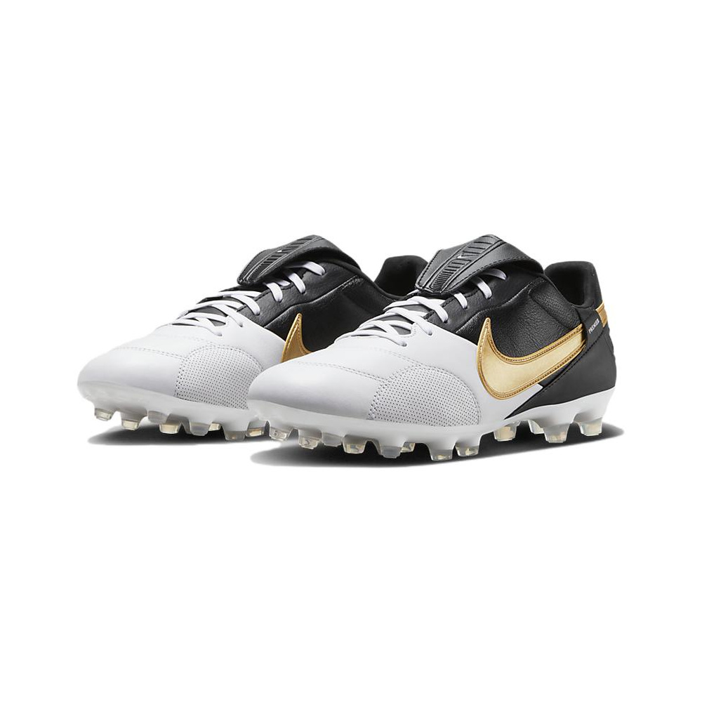 Nike Premier 3 FG 'White / Black / Metallic Silver / Racer Blue' Мужские