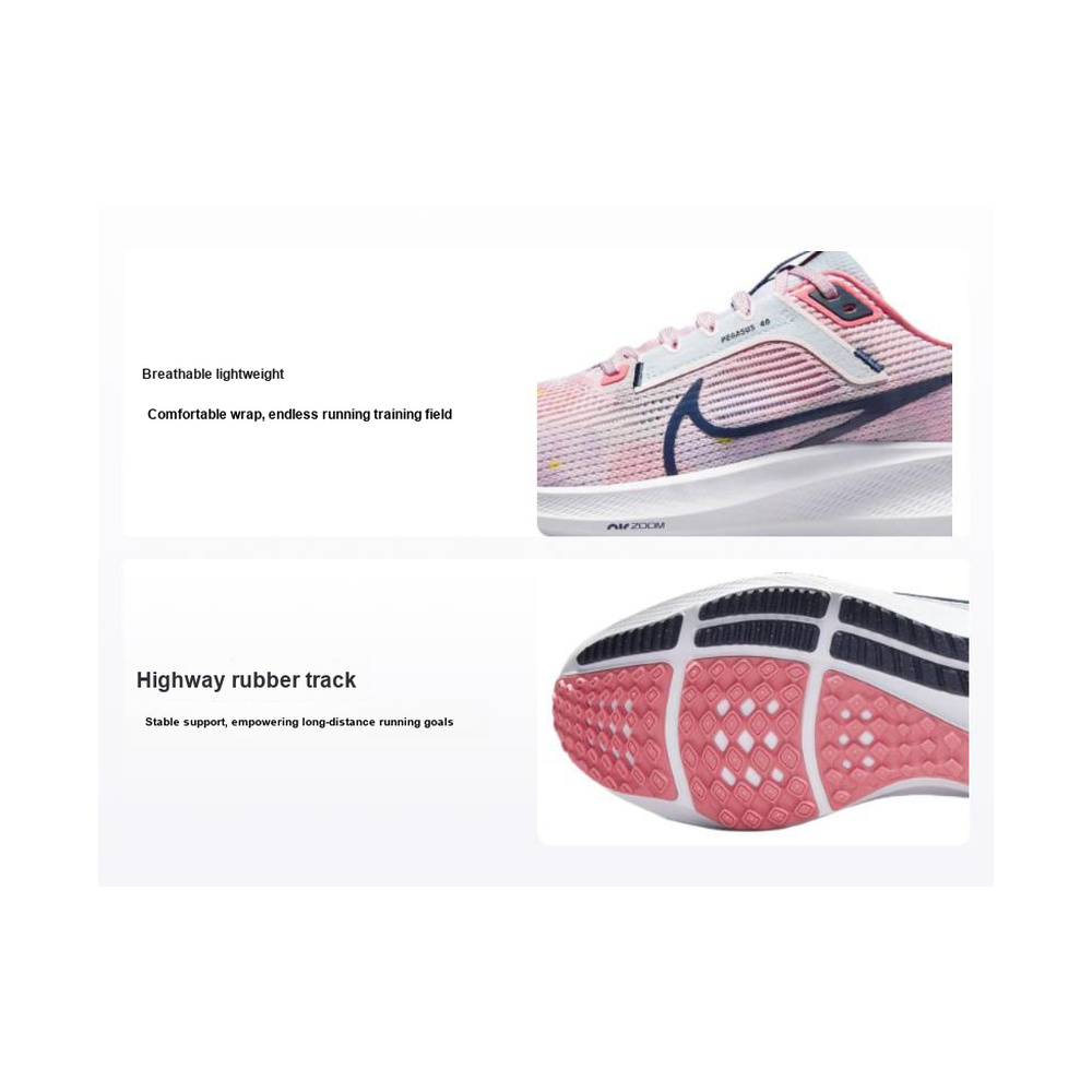 Nike Air Zoom Pegasus 40 'Summit White / Black / White / Summit White' Женские