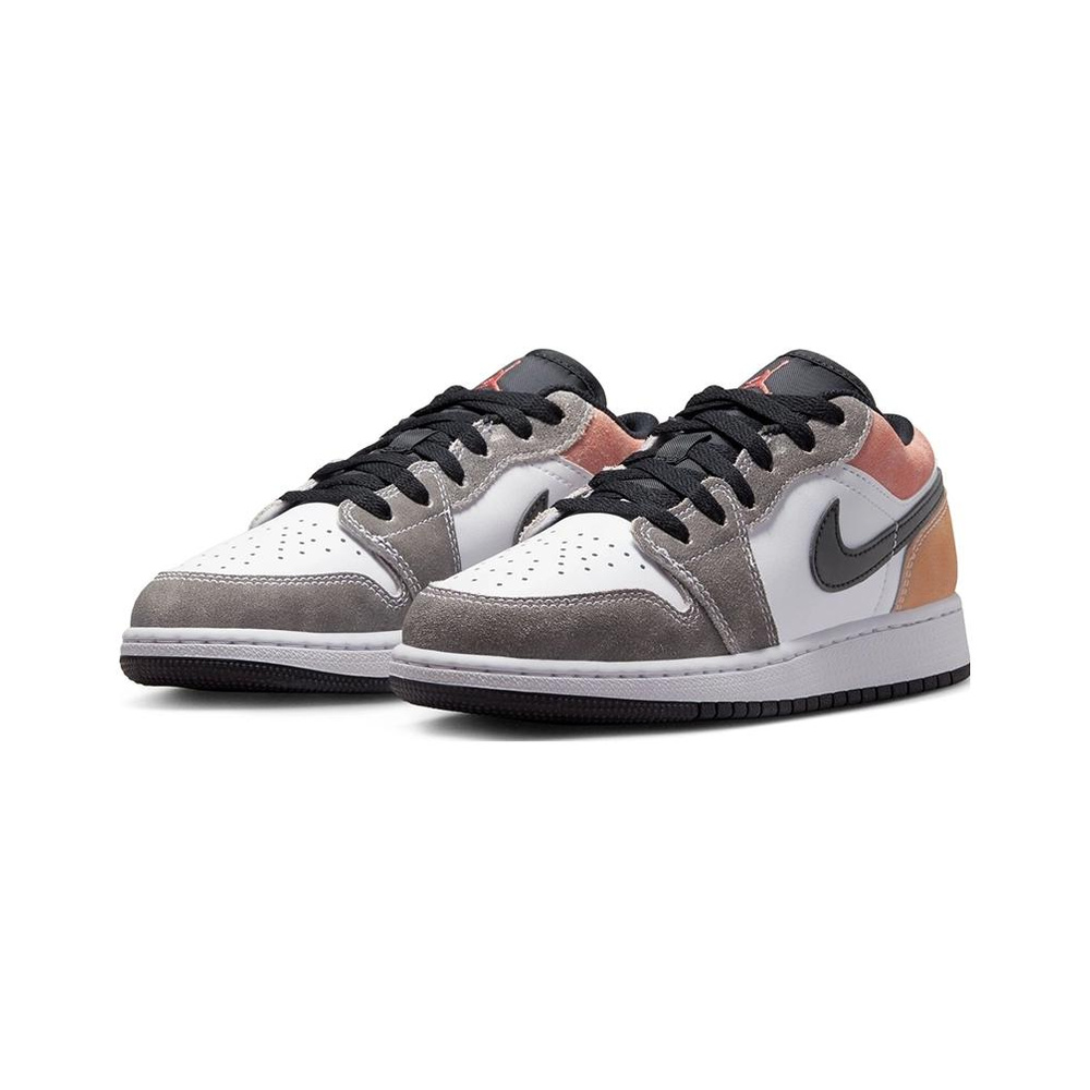 Air Jordan 1 Low 'Black / Dark Smoke Grey' Мужские