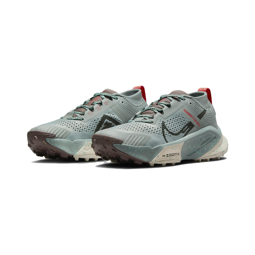 Nike Zoomx Zegama Trail 'Midnight Navy / Green Spark / Summit White' Женские