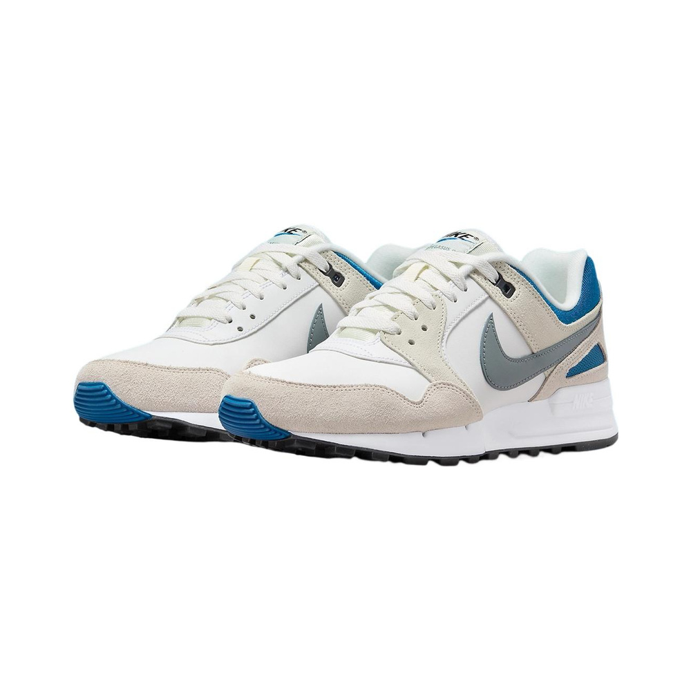 Nike Air Pegasus 89 'White / Light Silver / Gum Dark Brown / Black' Мужские