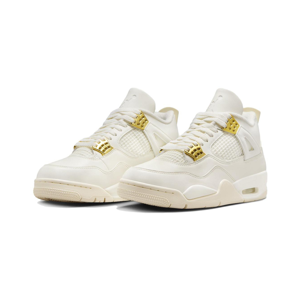 Air Jordan 4 'Off White / Summit White / Off White' Женские
