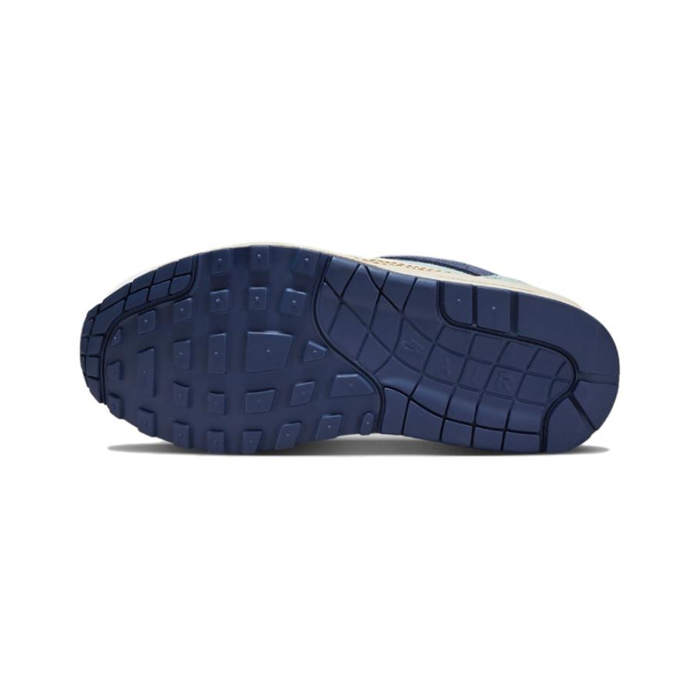 Nike Air Max 1 'Light Photo Blue / Hydrogen Blue / Metallic Silver' Женские
