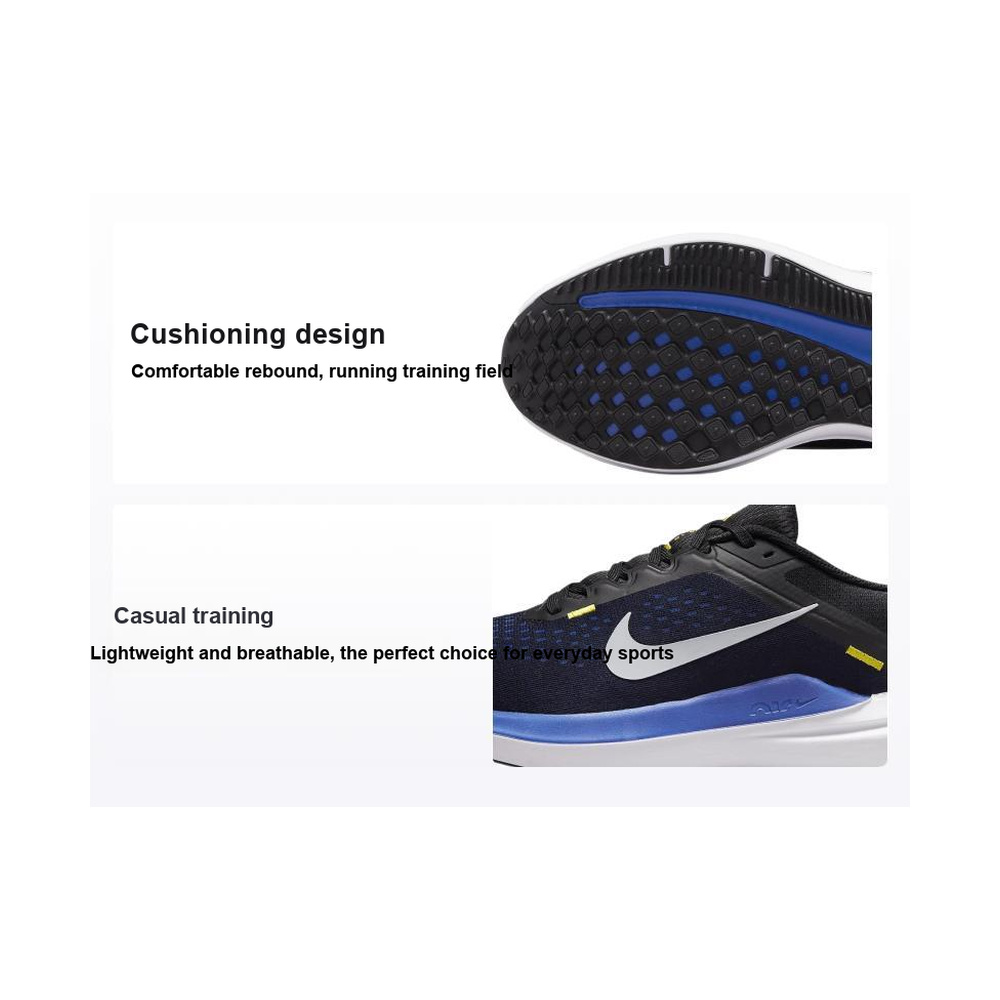 Nike Winflo 'Cool Grey / Lemon Venom / White / Black' Мужские