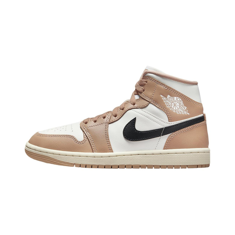 Air Jordan 1 Mid 'Sail / Coconut Milk / Anthracite' Женские