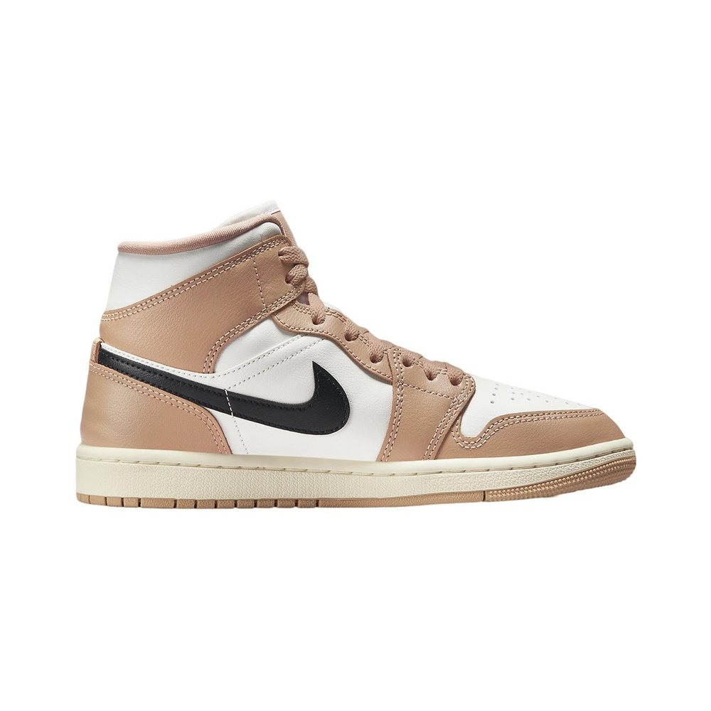 Air Jordan 1 Mid 'Sail / Coconut Milk / Anthracite' Женские