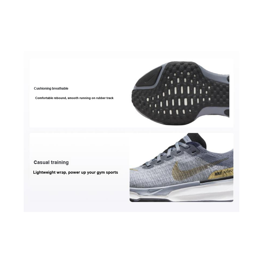Nike Invincible 3 'White / Mystic Navy / Sundial / Aluminum' Женские