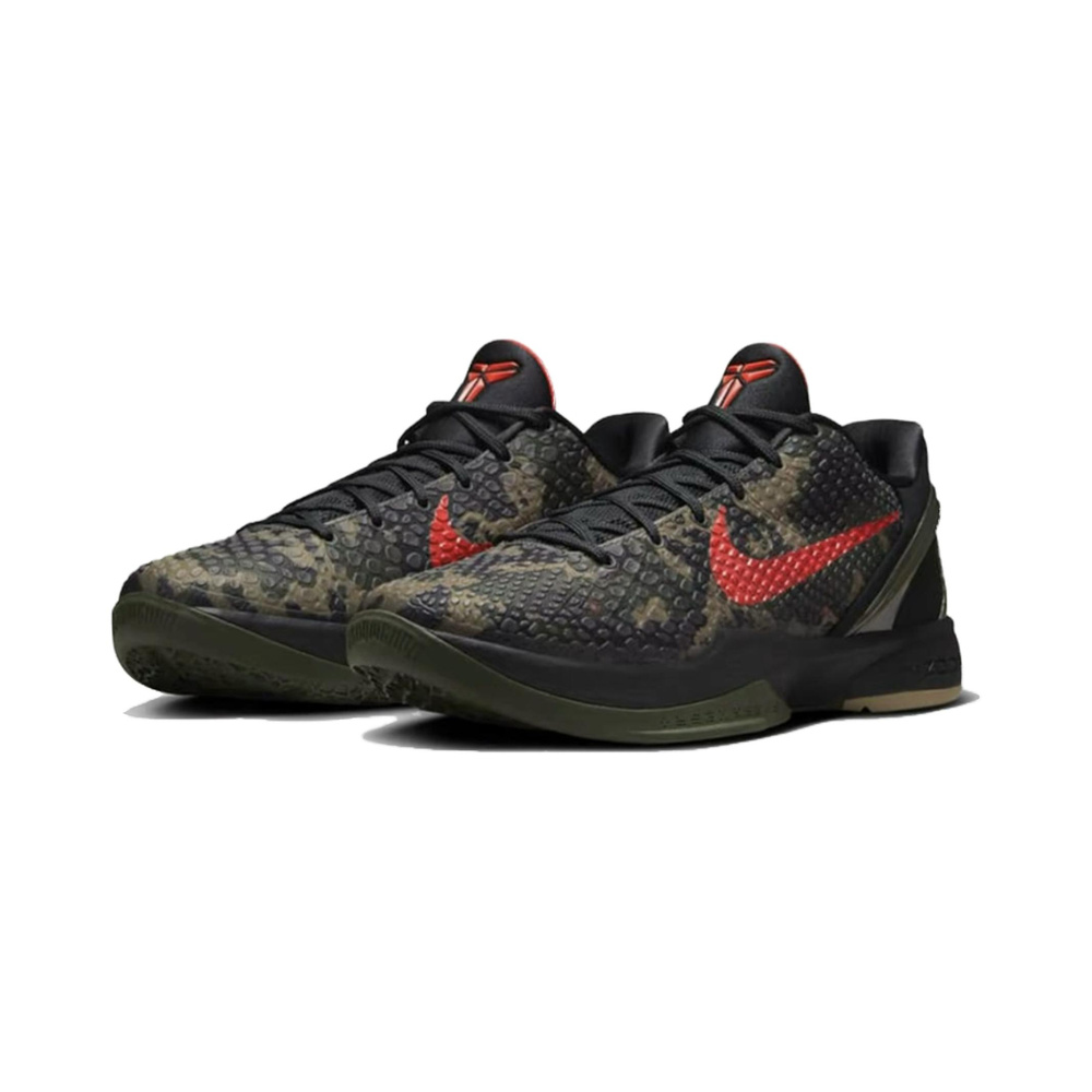 Nike Kd 6 'Black / Hyper Crimson / White / Chrome' Мужские