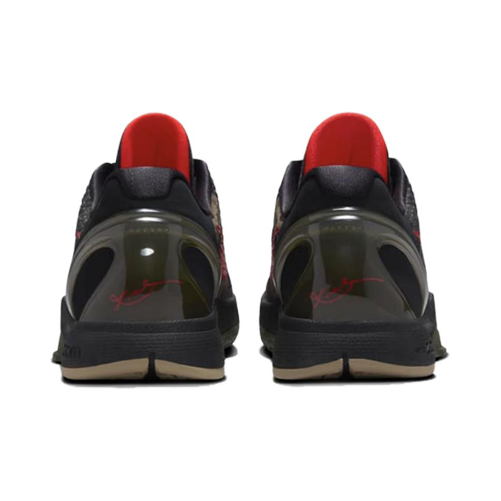 Nike Kd 6 'Black / Hyper Crimson / White / Chrome' Мужские