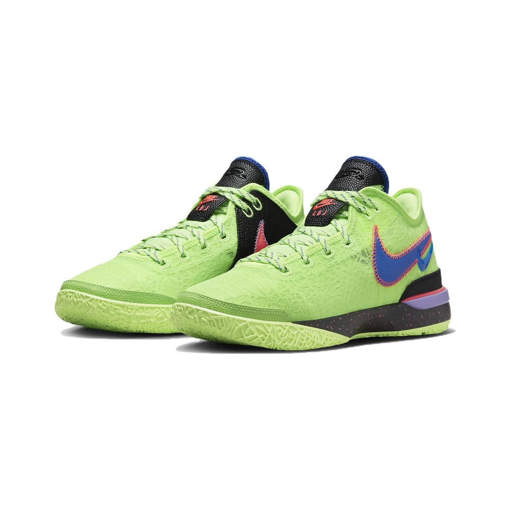 Nike LeBron NXXT Gen 'Ghost Green / Space Purple / Black / Racer Blue' Мужские