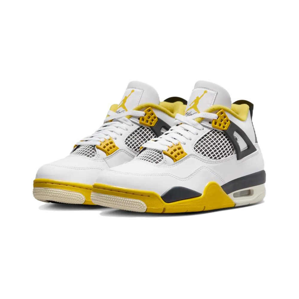 Air Jordan 4 'Pure Platinum / White' Женские