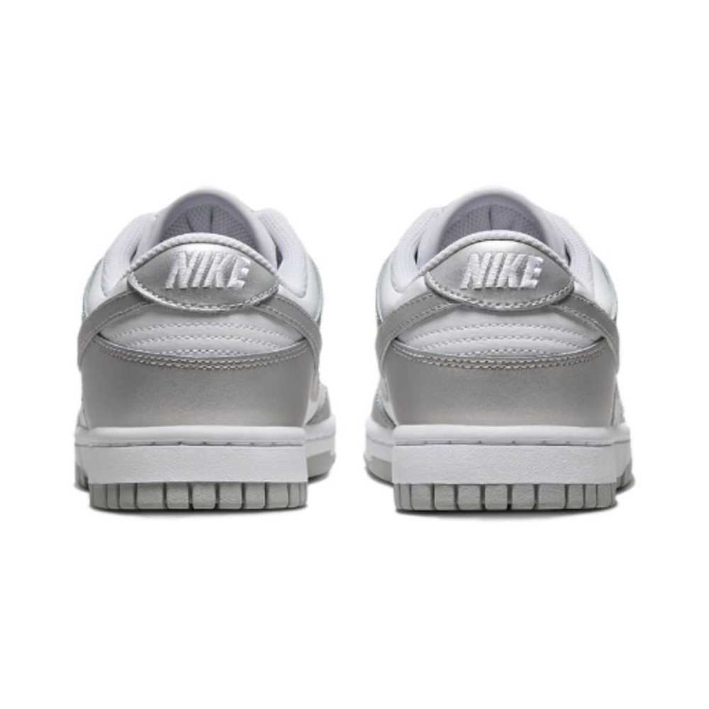 Nike Dunk 'White / Blue Joy / Metallic Silver' Женские