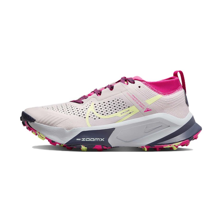Nike Zoomx Zegama Trail 'White / Photon Dust / Metallic Silver / Black' Женские