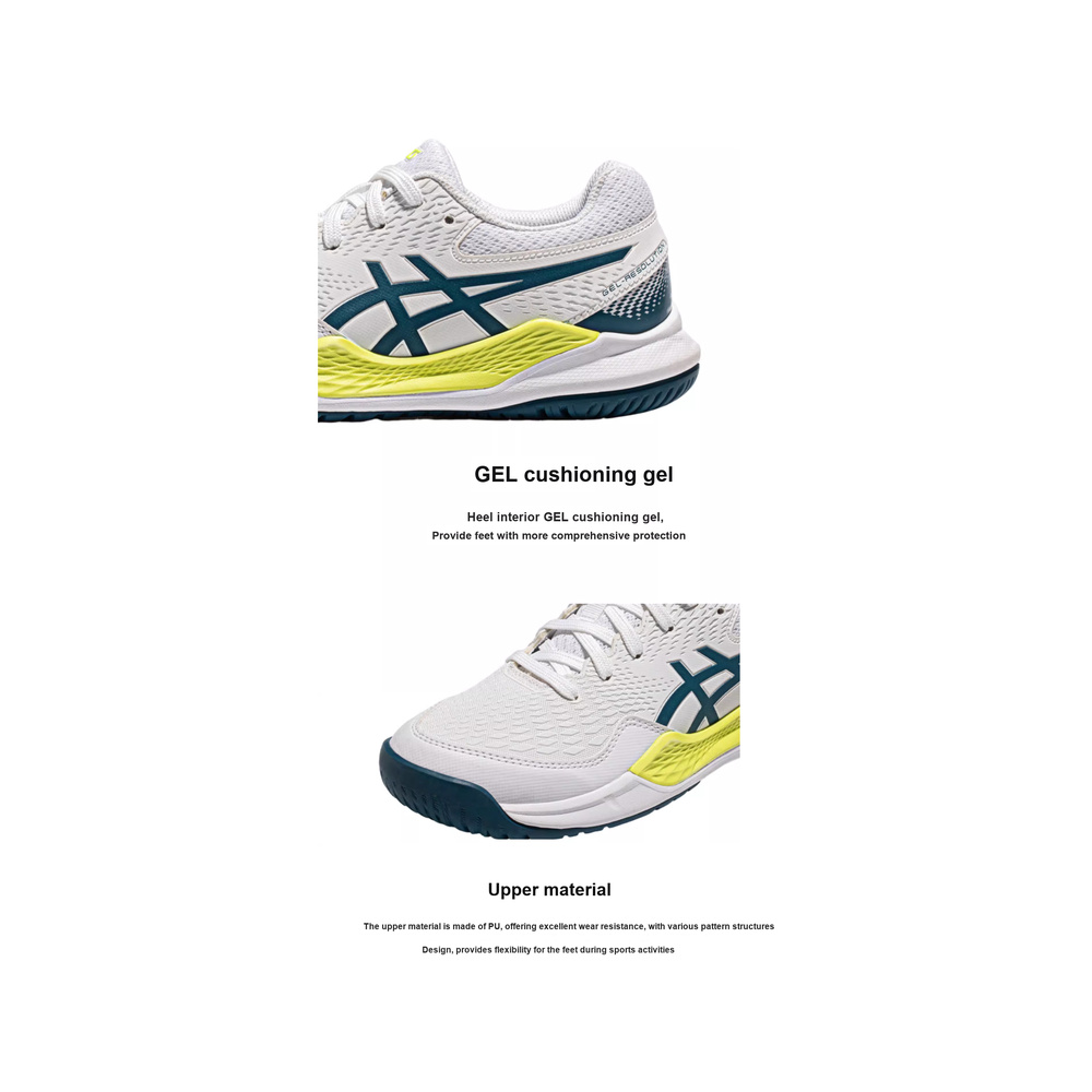 ASICS Gel-Resolution 'White Turquoise' Мужские
