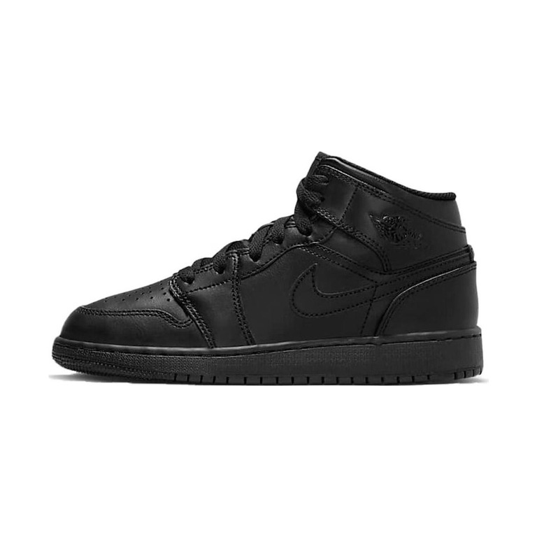 Air Jordan 1 Mid 'Black' Унисекс