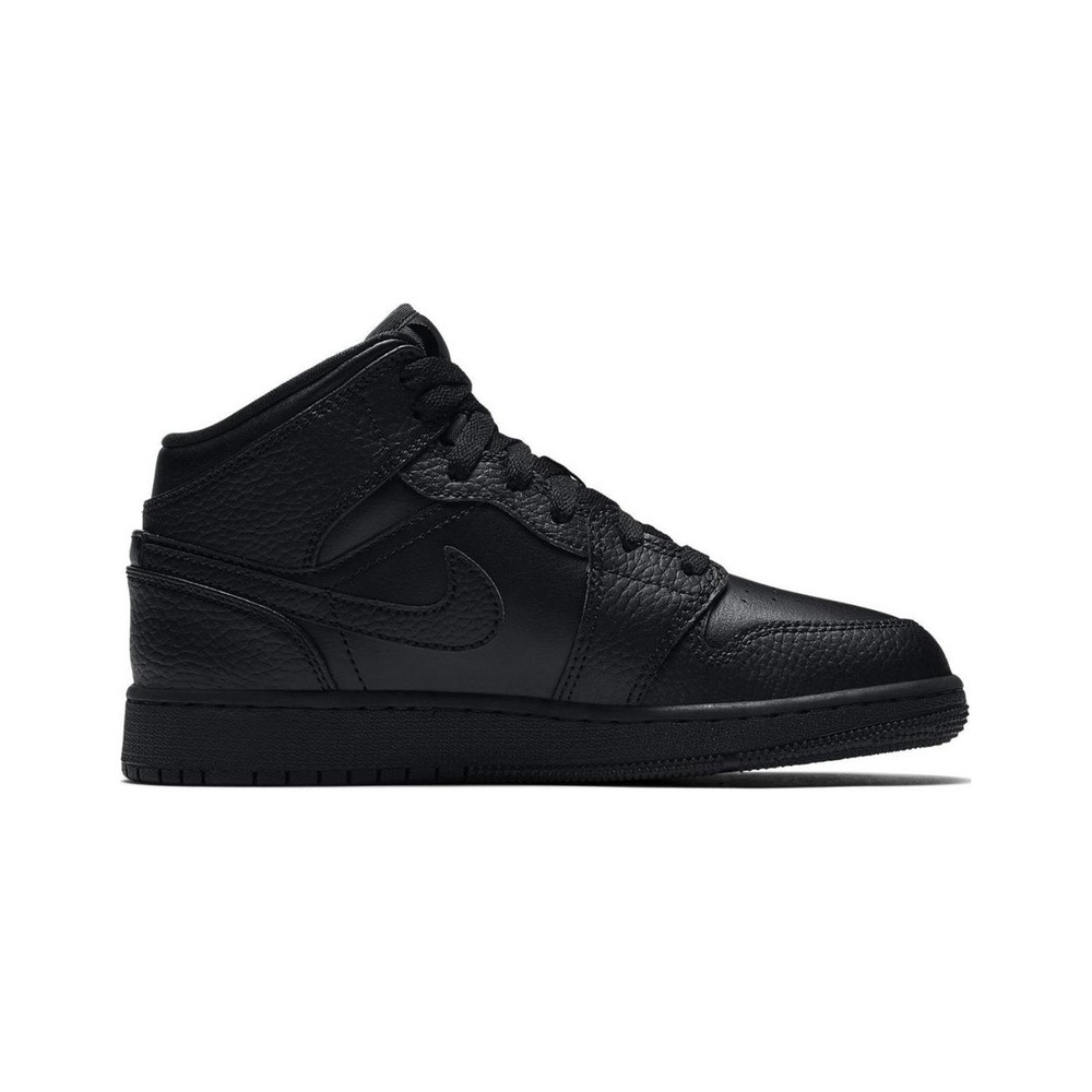 Air Jordan 1 Mid 'Black' Унисекс