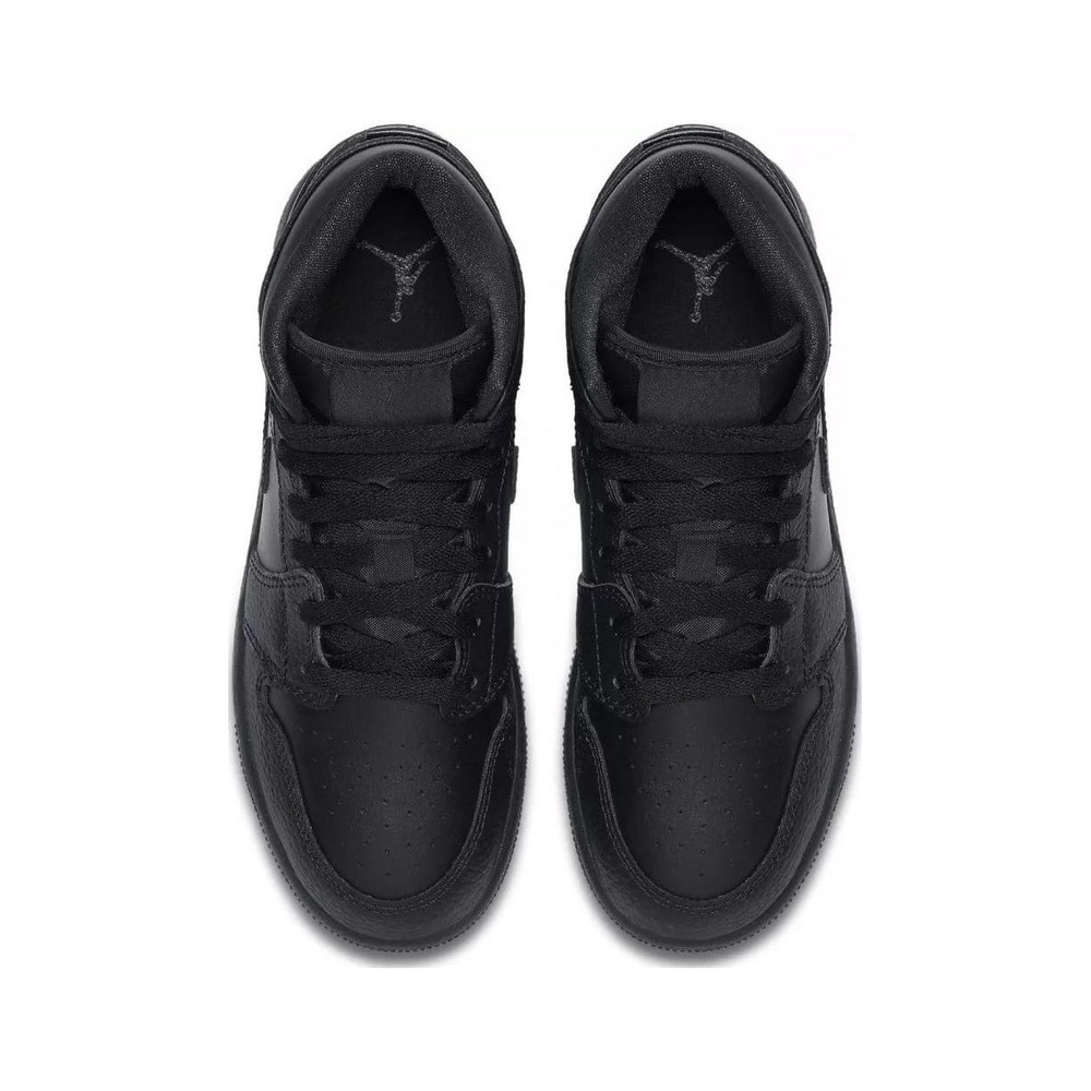 Air Jordan 1 Mid 'Black' Унисекс