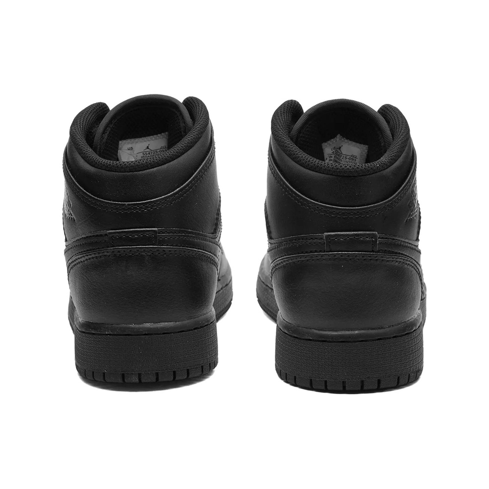 Air Jordan 1 Mid 'Black' Унисекс