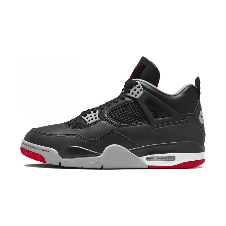 Air Jordan 4 'Black / Cool Grey / White / Metallic Silver' Мужские