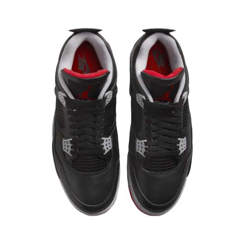 Air Jordan 4 'Black / Cool Grey / White / Metallic Silver' Мужские