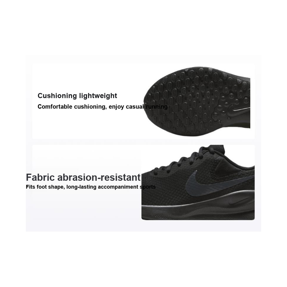 Nike Revolution 7 'Light Smoke Grey / Photon Dust / Hyper Crimson / Chrome' Женские