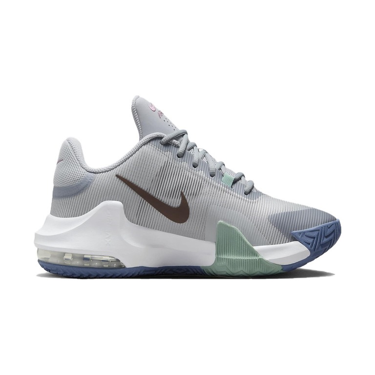 Nike Air Max Impact 4 'Tumbled Grey / Flat Silver / Heather / Black' Мужские