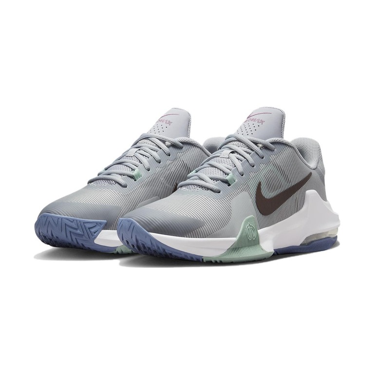Nike Air Max Impact 4 'Tumbled Grey / Flat Silver / Heather / Black' Мужские