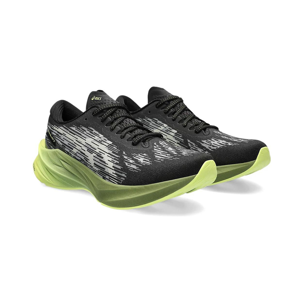 ASICS Novablast 'Black Green' Мужские