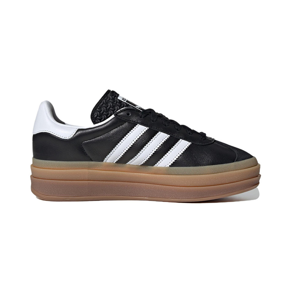 Adidas Gazelle 'Core Black / Cloud White / Gold' Женские