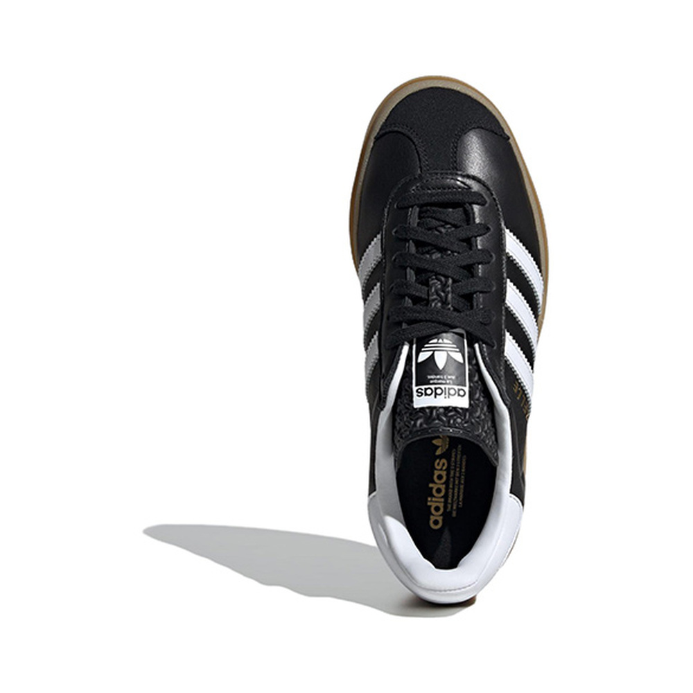 Adidas Gazelle 'Core Black / Cloud White / Gold' Женские