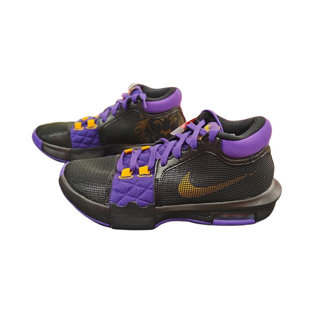 Nike Witness 8 Lebron 'Black / White / Metallic Silver' Мужские